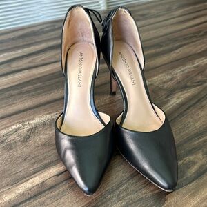 Antonio Melani Black D’Orsay Pumps
